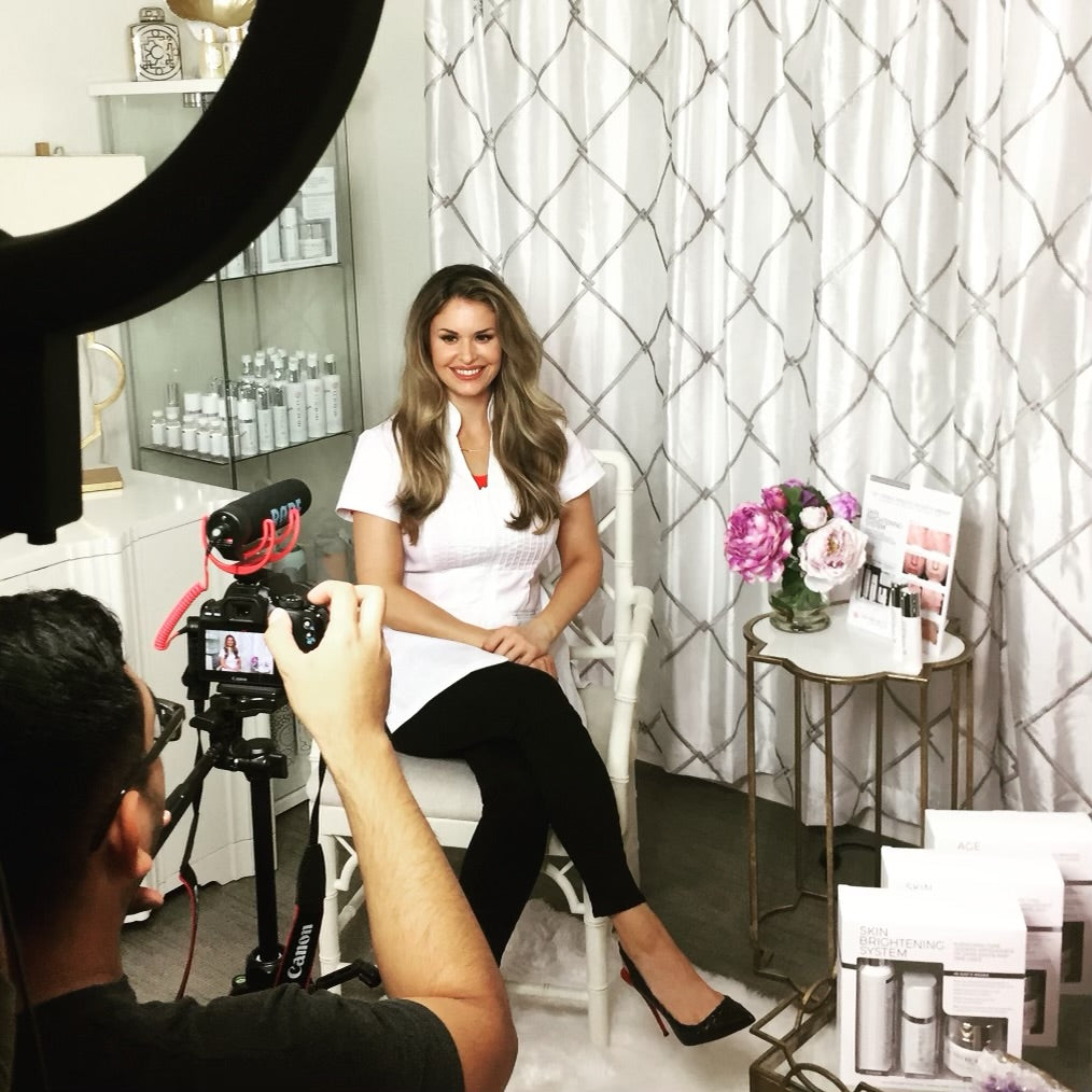 Behind the scenes with Melanie White