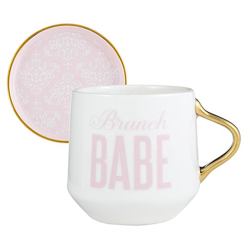 Mug & Coaster Lid - Brunch Babe