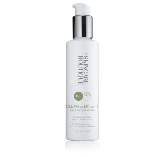 Advanced Anti-Blemish Clear & Bright Face and Body Wash for Acne 