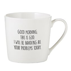 Café Mug - Good Morning this is God