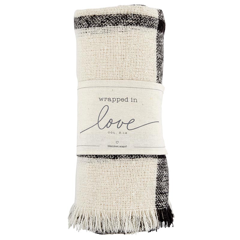 Wrapped in Love Scarf - Plaid