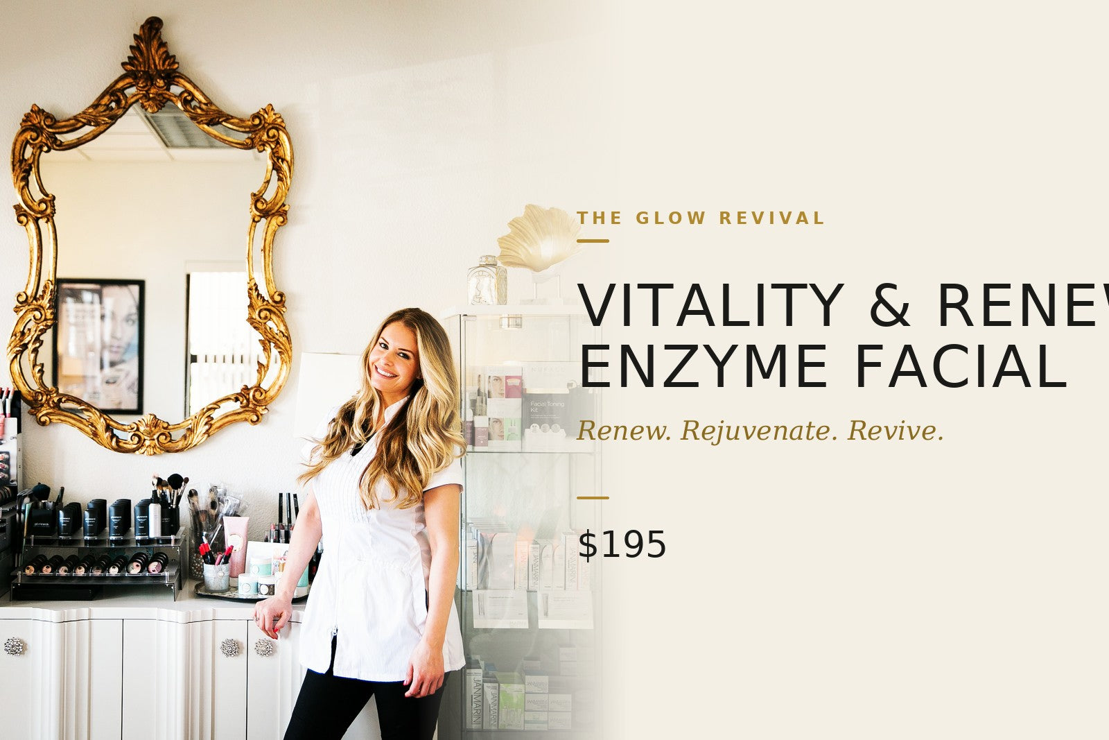 VITALITY & RENEW ENZYME FACIAL