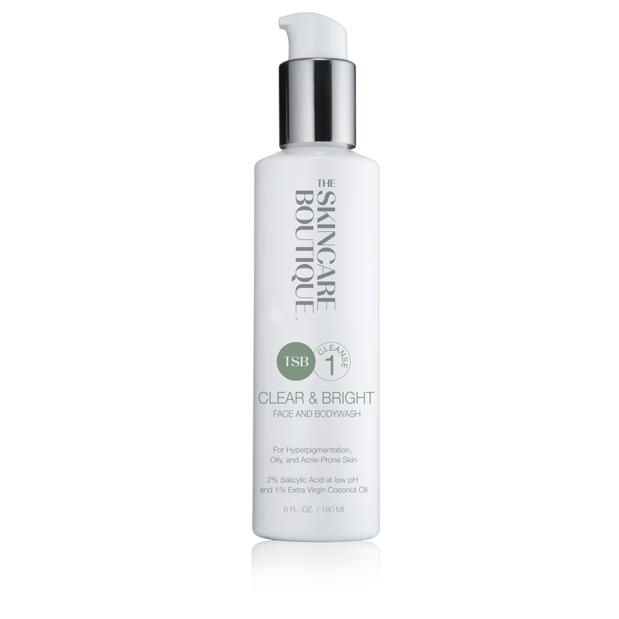 CLEAR AND BRIGHT FACE AND BODY WASH