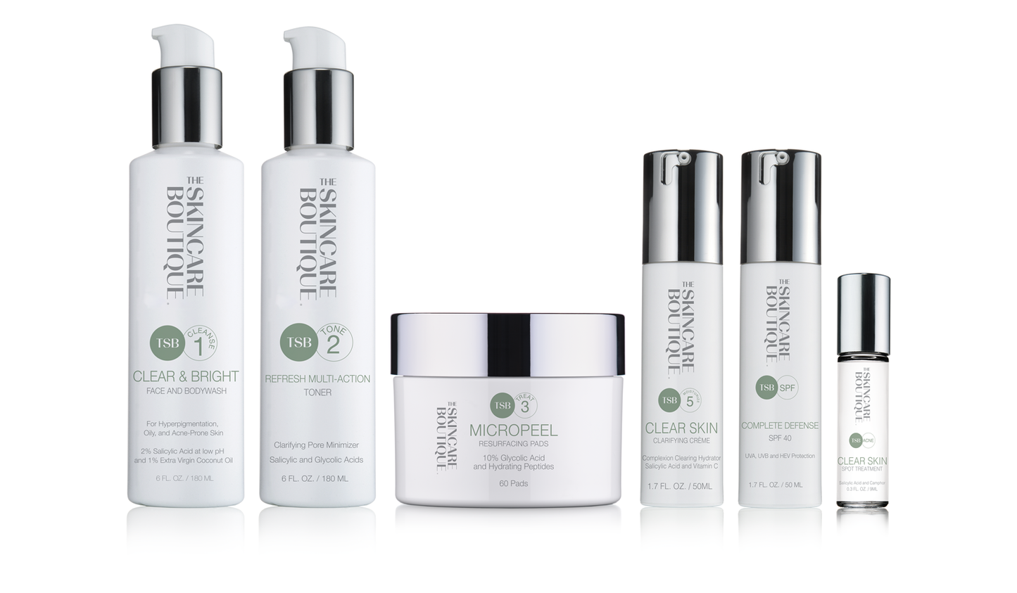 The Skincare Boutique's Advanced Acne Skincare Regimen 